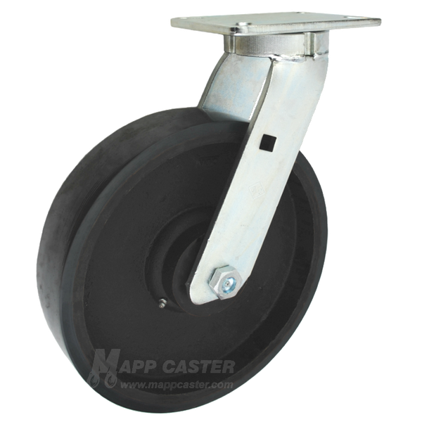  P7112301611 | 12" x 3" PCI Polyurethane on Iron Wheel Swivel Caster