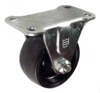 Q4020R01LDP - 2" Plastic Wheel Rigid Caster with 125 Lbs Capacity