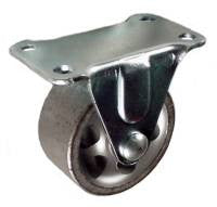 Q4020R01STL - 2" Steel Wheel Rigid Caster with 150 Lbs Capacity