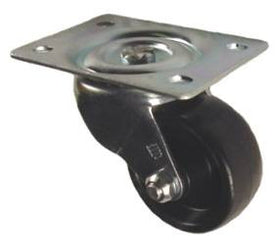 Q402501LDP | 2-1/2" Light Duty Plastic Wheel Swivel Caster with 125 Lbs Capcity