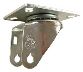 3" x 1-1/4" Swivel Caster Rig with 3-1/8" x 4-1/8" Top Plate - Part # Q503003YAN