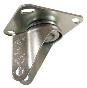 4" x 1-1/4" Swivel Caster Rig with 4" x 4-1/2" Top Plate - Part # Q504002YAN