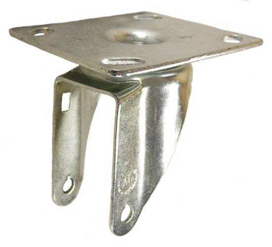 5" x 1-1/4" Swivel Caster Rig with 4" x 4-1/2" Top Plate - Part # Q505002YAN