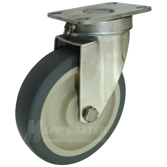 Swivel 5 Caster, Rubbermaid® 4401 4500 4505 4520 4525 Cart Casters