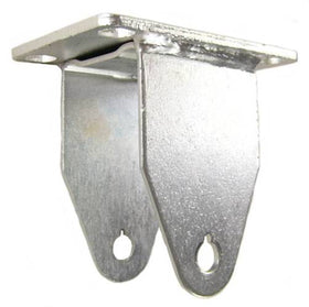 3-1/2" x 1-1/4" Rigid Caster Rig with 2-3/8" x 3-5/8" Top Plate - 350 Lbs Capacity