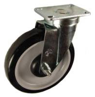 6" x 1-1/4" Polyurethane Wheel Swivel Caster - 350 Lbs Capacity