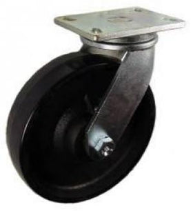 Q711001PCI - 10" x 2-1/2" Polyurethane on Iron Wheel Swivel Caster