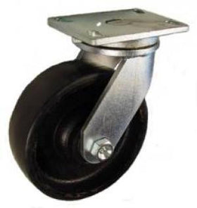 8" x 2-1/2" Polyurethane on Iron Wheel Swivel Caster - Part # Q718001PCI