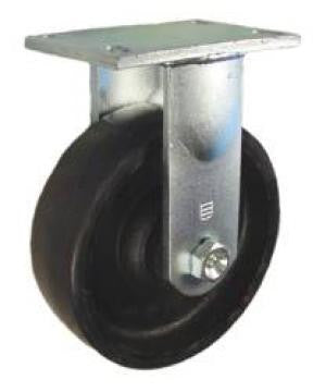 8" x 2-1/2" Polyurethane on Iron Wheel Rigid Caster - Part # Q7180R01PCI