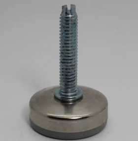 Grey Rubber Glide with 5/16"-18 threaded stem