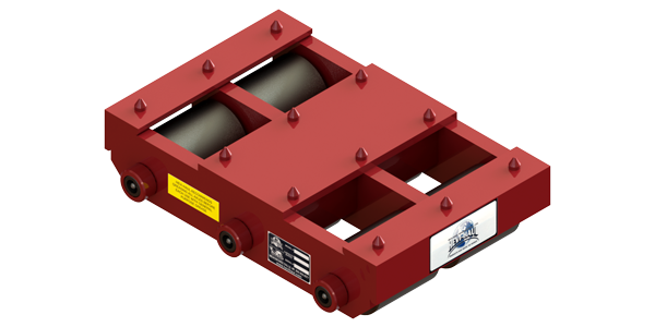 Short Straight Line Skate HST-1060 | 30 Ton Capacity - Steel Rollers