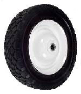 8" x 1-3/4" Flat Free Wheel with Ball Bearings & 1-3/8" Offset Hub - 60 Lbs Capacity