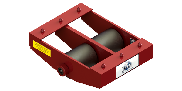 Tilt Type Rigid Utility Skate HTD-35 | Skate 3 Ton Capacity - Steel Rollers