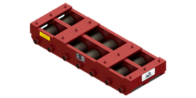 Long Straight Line Skate HTDM-200 | 100 Ton Capacity - Steel Rollers