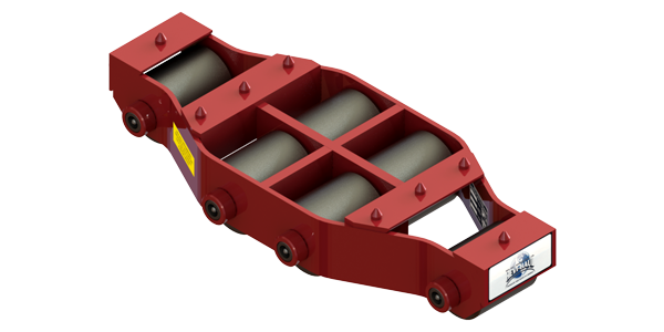 Non Tilt Rigid Utility Skate HUM-HD-15 | 7.5 Ton Capacity