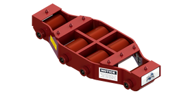 Non Tilt Rigid Utility Skate HUM-HD-15-P | 7.5 Ton Capacity - Polyurethane Rollers