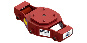 Tilt Type Swivel Utility Skate HUMS-8-P | 4 Ton Capacity - Polyurethane Rollers