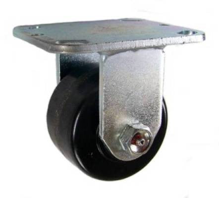 3-1/4" x 2" Phenolic Wheel Rigid Caster - 600 Lbs Capacity