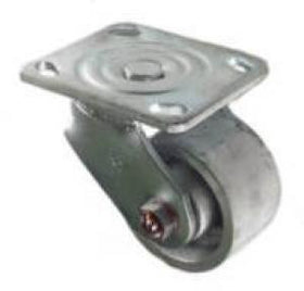 3-1/4" x 2" Cast Iron Wheel Swivel Caster - 700 Lbs Capacity