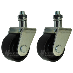 1-11/16" x 1-1/16" Steel Caster Replacement Kit for Hein-Werner 3 Ton Hydraulic Car Jack