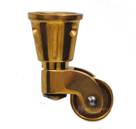 3/4" Brass Wheel with 3/4" Round Cup